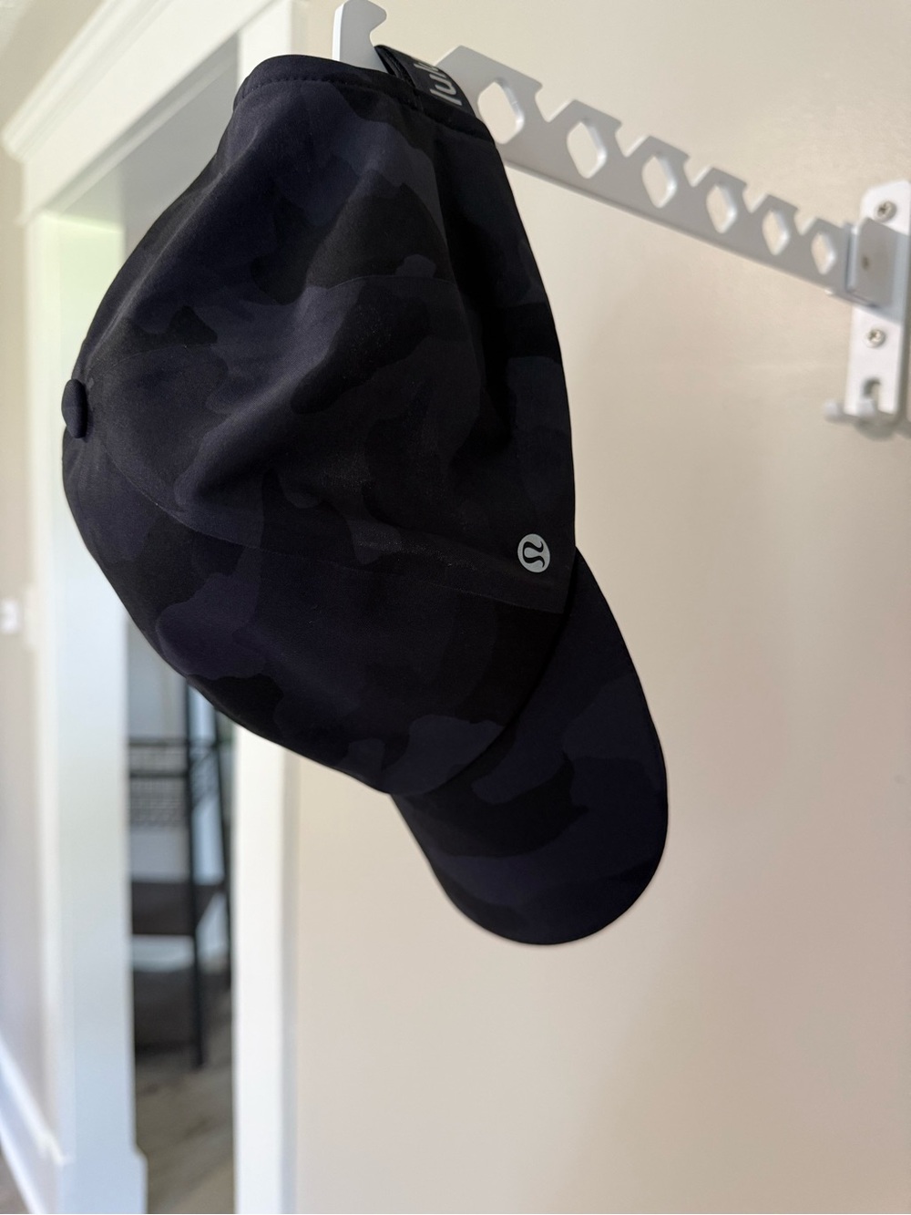 Lululemon Black Camo Baseball Running Hat Adjustable
